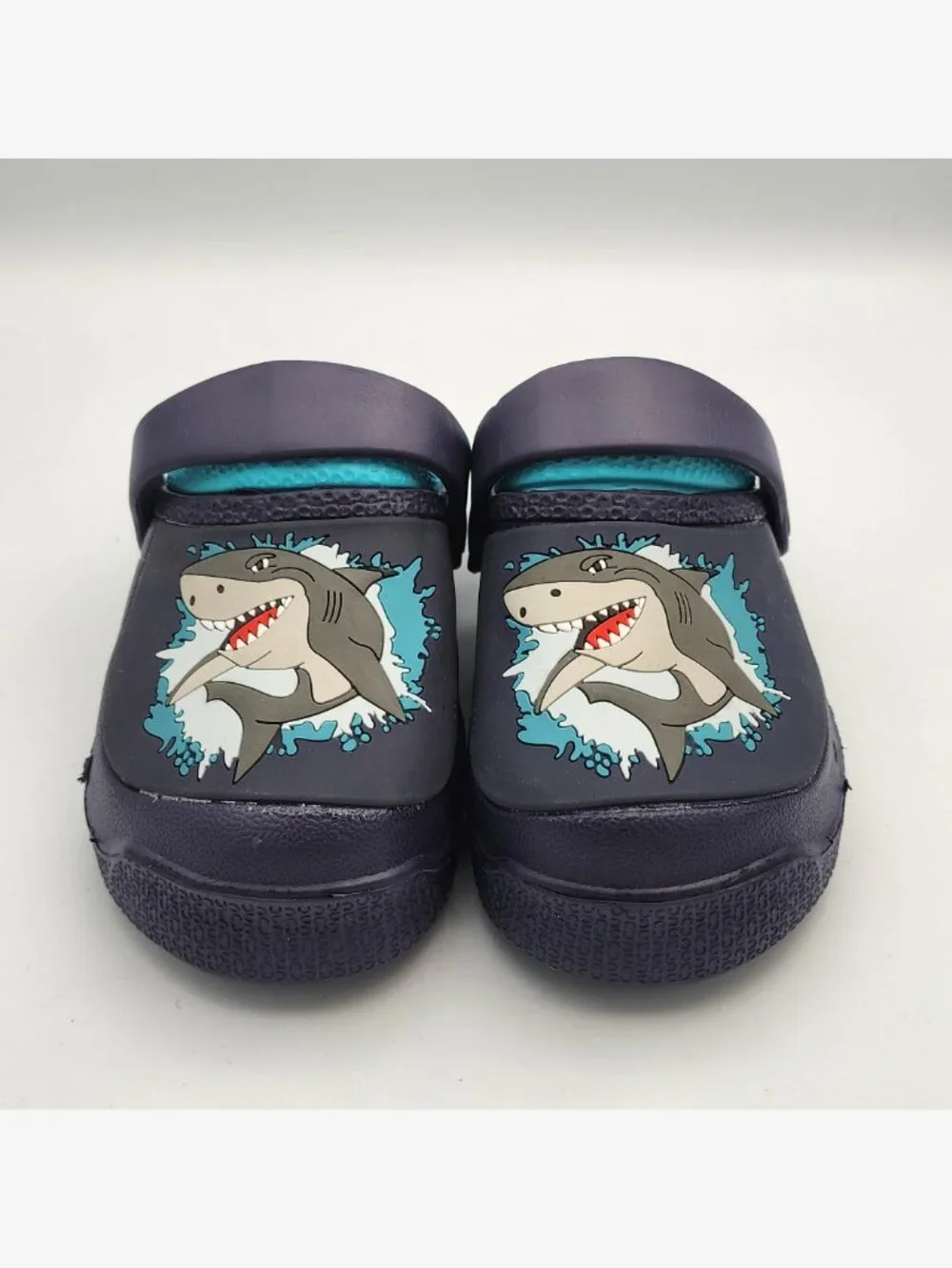 Blue Shark Waterproof Clogs | Kid's 10